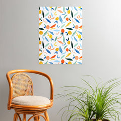 83 Oranges Art Is To Give Life A Shape Poster