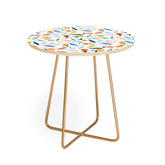 83 Oranges Art Is To Give Life A Shape Round Side Table