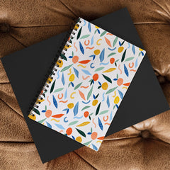 83 Oranges Art Is To Give Life A Shape Spiral Notebook