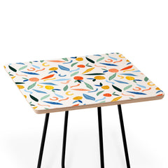 83 Oranges Art Is To Give Life A Shape Side Table