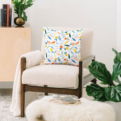 83 Oranges Art Is To Give Life A Shape Throw Pillow
