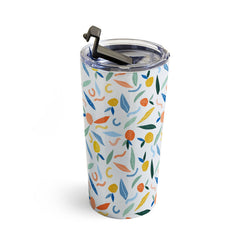 83 Oranges Art Is To Give Life A Shape Travel Mug