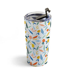 83 Oranges Art Is To Give Life A Shape Travel Mug