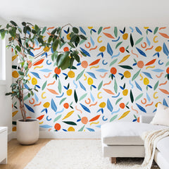 83 Oranges Art Is To Give Life A Shape Wall Mural