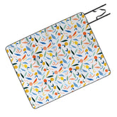 83 Oranges Art Is To Give Life A Shape Picnic Blanket