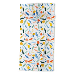 83 Oranges Art Is To Give Life A Shape Beach Towel