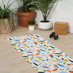 83 Oranges Art Is To Give Life A Shape Yoga Mat
