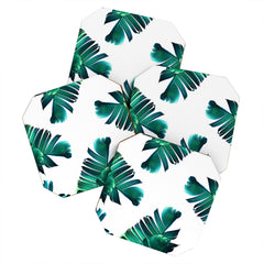 83 Oranges Banana Leaf Crush Coaster Set