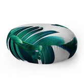 83 Oranges Banana Leaf Crush Floor Pillow Round