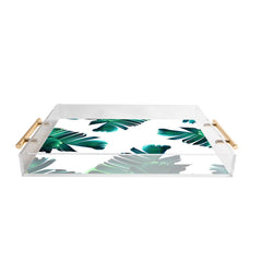 83 Oranges Banana Leaf Crush Acrylic Tray