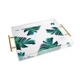 83 Oranges Banana Leaf Crush Acrylic Tray