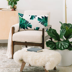 83 Oranges Banana Leaf Crush Oblong Throw Pillow