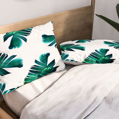 83 Oranges Banana Leaf Crush Pillow Shams