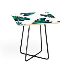 83 Oranges Banana Leaf Crush Side Table