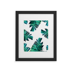 83 Oranges Banana Leaf Crush Framed Art Print