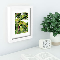 83 Oranges Banana Leaf Salad Recessed Framing Rectangle