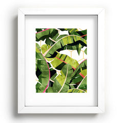 83 Oranges Banana Leaf Salad Recessed Framing Rectangle