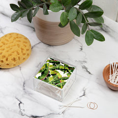 83 Oranges Banana Leaf Salad Acrylic Box