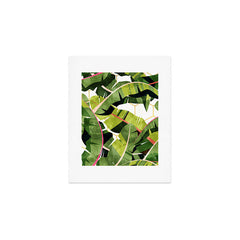 83 Oranges Banana Leaf Salad Art Print