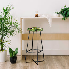 83 Oranges Banana Leaf Salad Bar Stool
