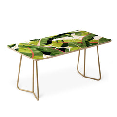 83 Oranges Banana Leaf Salad Coffee Table