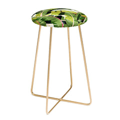 83 Oranges Banana Leaf Salad Counter Stool
