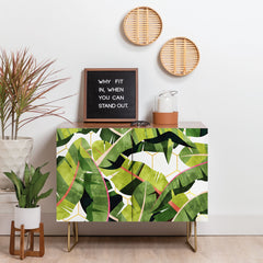 83 Oranges Banana Leaf Salad Credenza