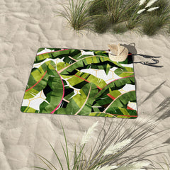 83 Oranges Banana Leaf Salad Picnic Blanket