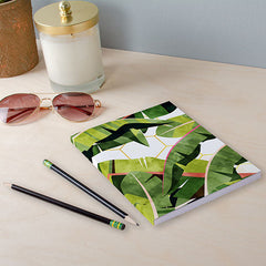 83 Oranges Banana Leaf Salad Notebook