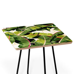 83 Oranges Banana Leaf Salad Side Table