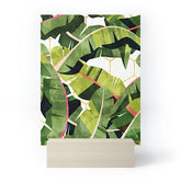 83 Oranges Banana Leaf Salad Mini Art Print