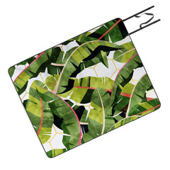 83 Oranges Banana Leaf Salad Picnic Blanket