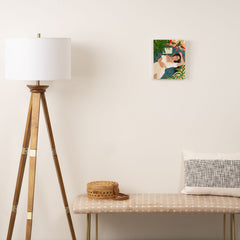 83 Oranges Beach Read Sleep Repeat Art Canvas