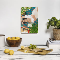 83 Oranges Beach Read Sleep Repeat Cutting Board Rectangle