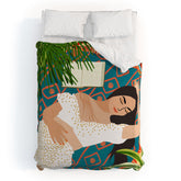 83 Oranges Beach Read Sleep Repeat Duvet Cover
