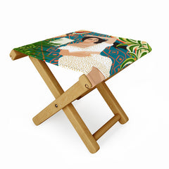 83 Oranges Beach Read Sleep Repeat Folding Stool