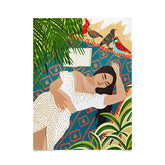 83 Oranges Beach Read Sleep Repeat Poster