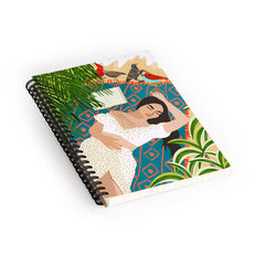 83 Oranges Beach Read Sleep Repeat Spiral Notebook