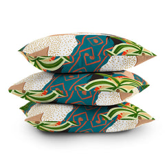 83 Oranges Beach Read Sleep Repeat Throw Pillow