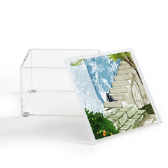 83 Oranges Being a person Acrylic Box