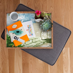 83 Oranges Being a person Rectangular Tray