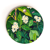 83 Oranges Beneath The Jungle Canopy Cutting Board Round