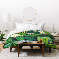 83 Oranges Beneath The Jungle Canopy Duvet Cover