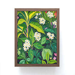 83 Oranges Beneath The Jungle Canopy Framed Mini Art Print