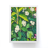 83 Oranges Beneath The Jungle Canopy Framed Mini Art Print