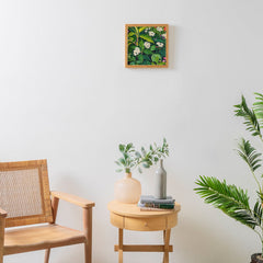 83 Oranges Beneath The Jungle Canopy Framed Wall Art