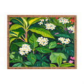 83 Oranges Beneath The Jungle Canopy Rectangular Tray