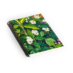 83 Oranges Beneath The Jungle Canopy Spiral Notebook