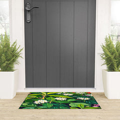 83 Oranges Beneath The Jungle Canopy Welcome Mat