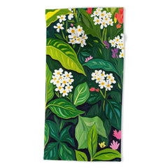 83 Oranges Beneath The Jungle Canopy Beach Towel